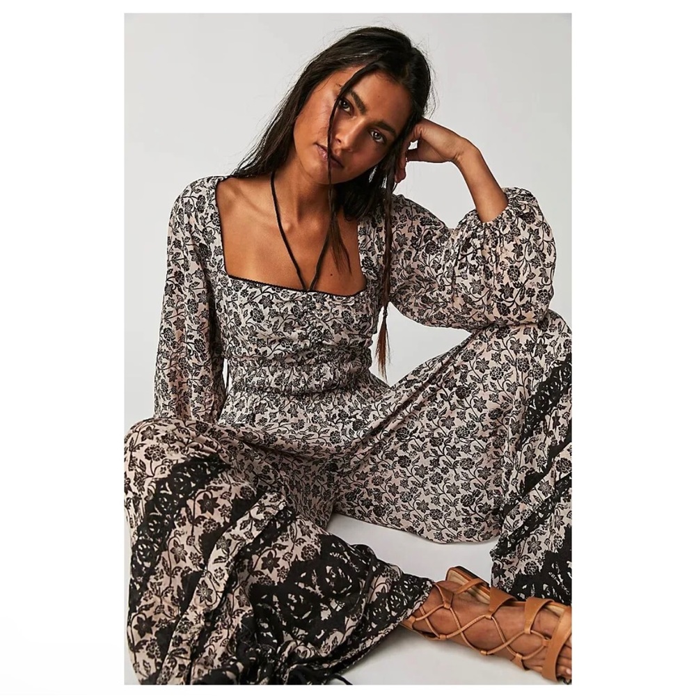 Free People Forever Timeless Soulmate Jumpsuit